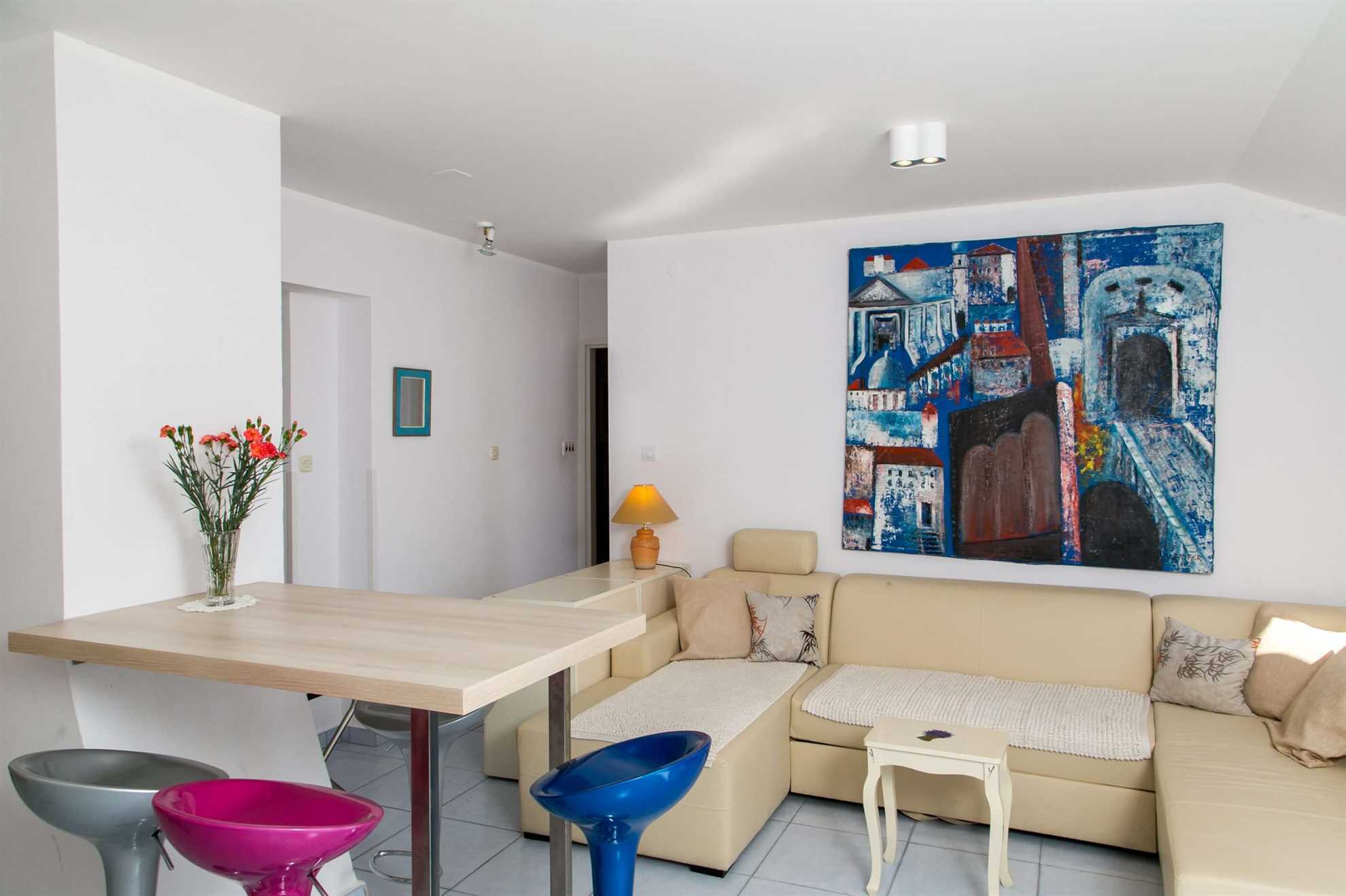 A1 Mare one bedroom apartment with balcony and sea view